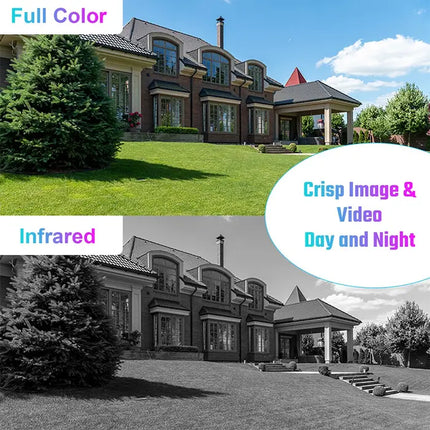 Zevlix Outdoor Security Camera Wireless Battery Powered,Solar low Power PTZ Security Camera