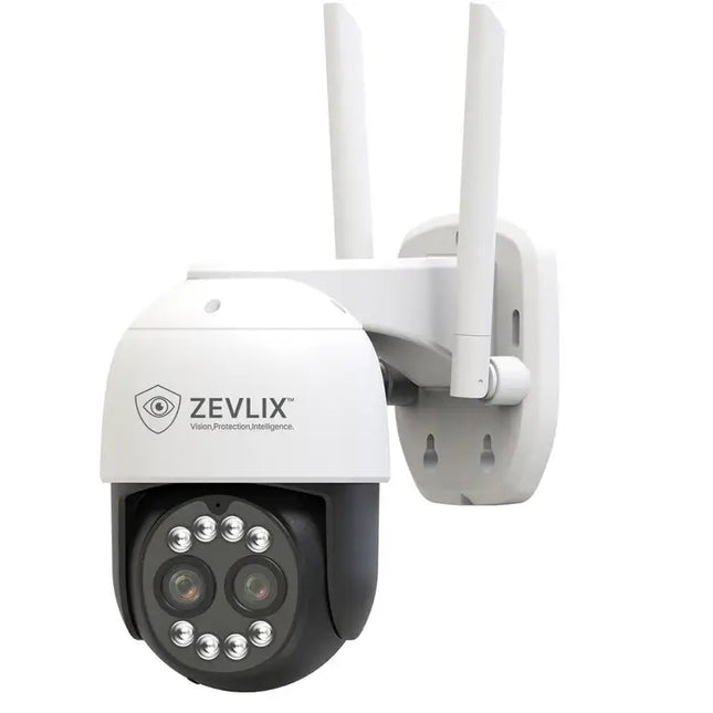 Zevlix  Outdoor Wi-Fi Security Camera 8x Optical Zoom Dual lens Camera 2.5K