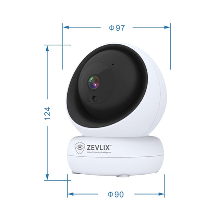 Zevlix Wifi Indoor 1080P HD Pixels Smart home Camera