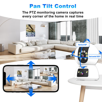 Zevlix  Wifi Indoor Dual lens  Camera