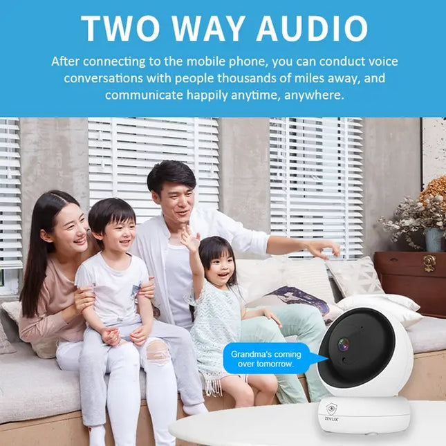 Zevlix  Wifi Indoor 1080P HD Pixels Smart home Camera