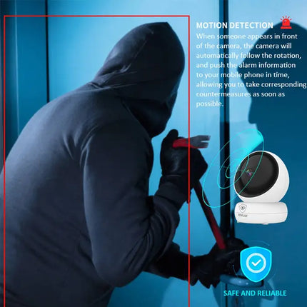 Zevlix  Wifi Indoor 1080P HD Pixels Smart home Camera