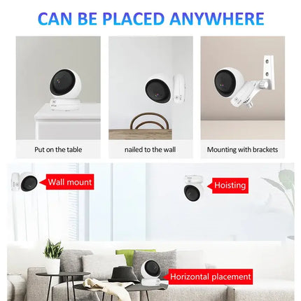 Zevlix  Wifi Indoor 1080P HD Pixels Smart home Camera