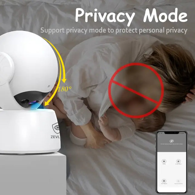 Zevlix Wifi 3MP two way audio camera