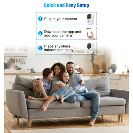 Zevlix  Wifi Indoor HD Pixels Smart home Camera