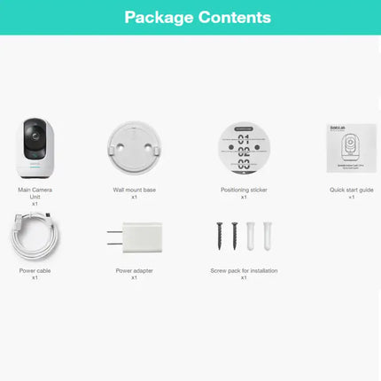 Zevlix  C221 Botslab Indoor Cam 2 Pro-White