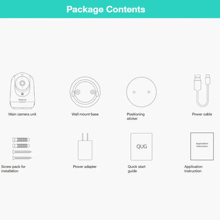 Zevlix  C222 Botslab Indoor Cam 2C Pro-White