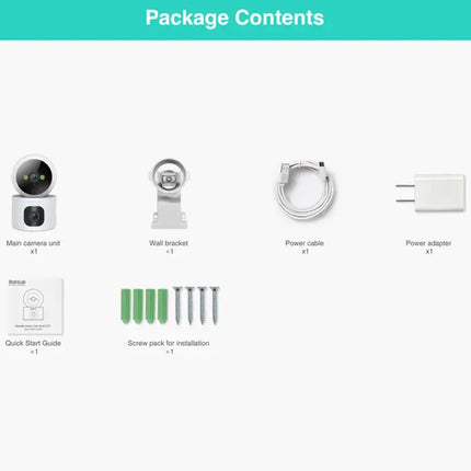 Zevlix  C231 Botslab Indoor Cam Dual-White