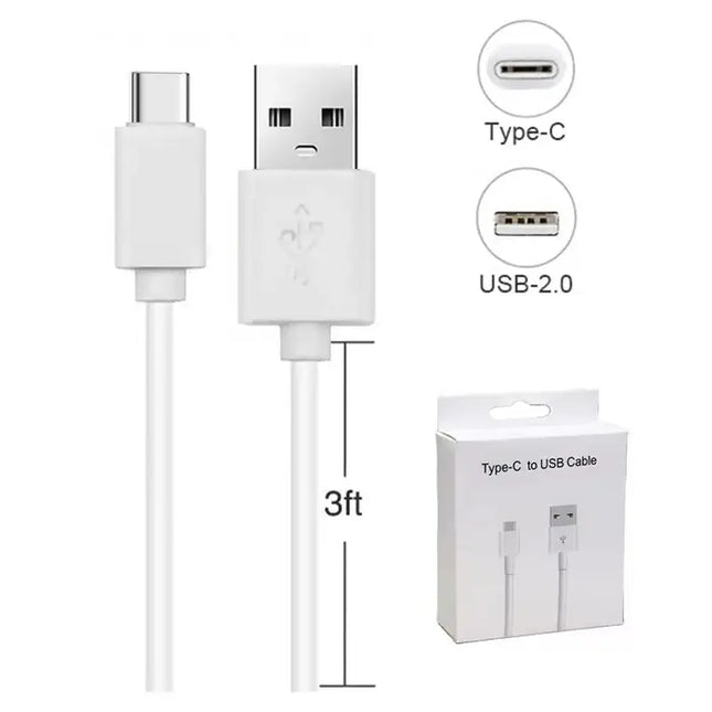 3 Feet high-speed charging and secure data syncing for all Type-C devices
