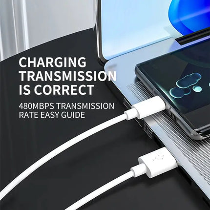 3 Feet high-speed charging and secure data syncing for all Type-C devices