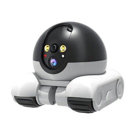 Zevlix Wireless Robot Camera with Dual HD 360 Rotating Lens,Remote APP Control, Indoor Smart Home Security, Night Vision,Watching Pet, Accompanying The Elderly, 2-Way Audio