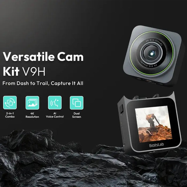 Zevlix V9H Botslab Versatile Cam Kit-Black
