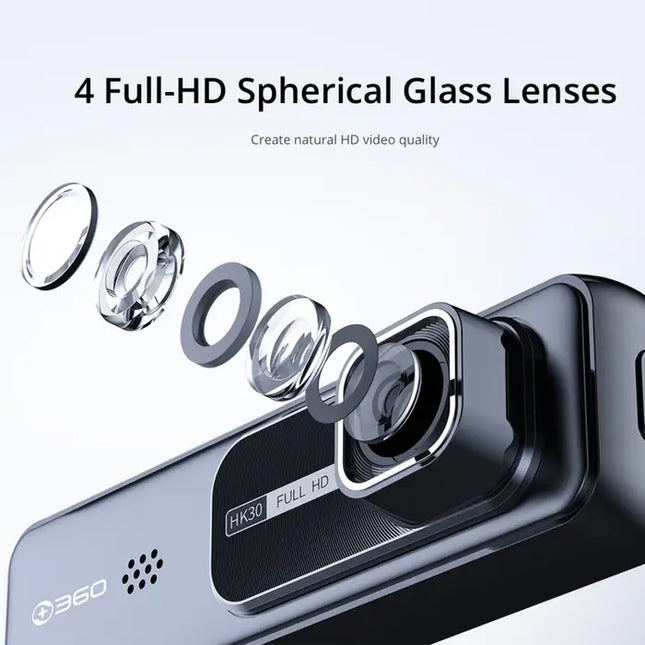 Zevlix HK30 360 Dash Cam-Black