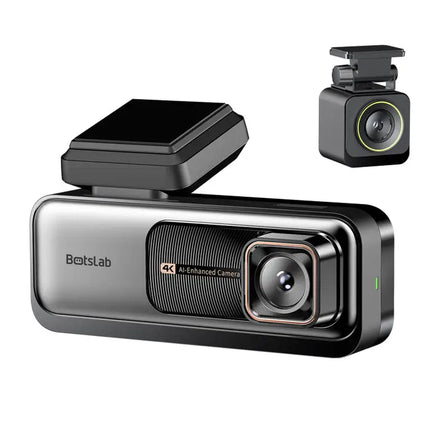 Zevlix 4K Smart Dash Cam Pro Night Vision, Wide-Angle, AI Safety