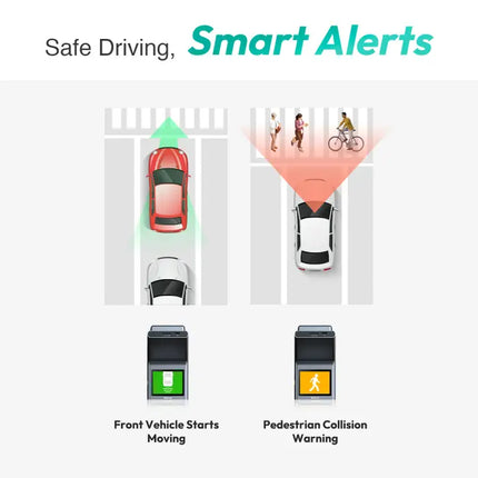 Zevlix G300H Pro Dash Cam 2K HD, Wide-Angle, Night Vision – Black