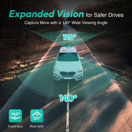 Zevlix G500H Pro Botslab Dash Cam-Black