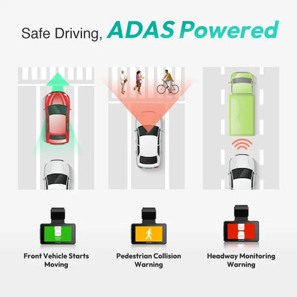 Zevlix G500H Pro Botslab Dash Cam-Black