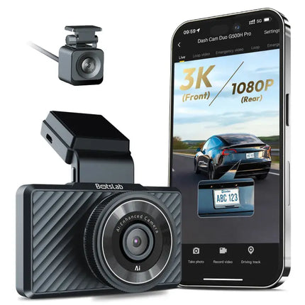 Zevlix G500H Pro Botslab Dash Cam-Black