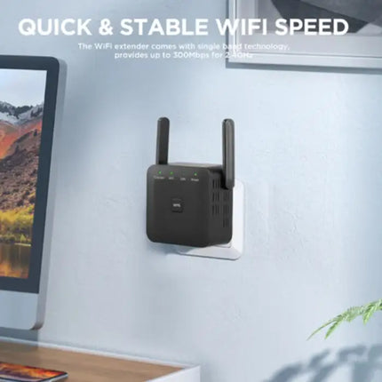 Zevlix WiFi Extender 5G 1200Mbps Wi-Fi Signal Booster Amplifier for Home WiFi 2.4GHz Dual Band Wireless Repeater with Strong,4 Antennas 360° Coverage with Ethernet Port AP Mode