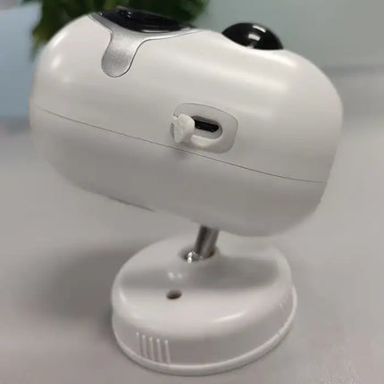 Zevlix  Household wifi high-definition camera solar infrared detection sensing monitor-White