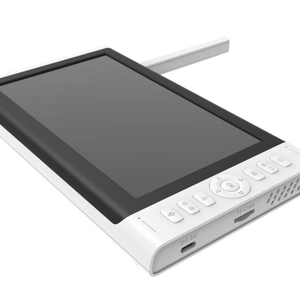 Zevlix  4CH Outdoor Security Camera with 7-inch surveillance screen,NVR Wireless Recorder Surveillance kit 2MP HD Pixels