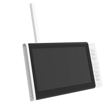 Zevlix  4CH Outdoor Security Camera with 7-inch surveillance screen,NVR Wireless Recorder Surveillance kit 2MP HD Pixels