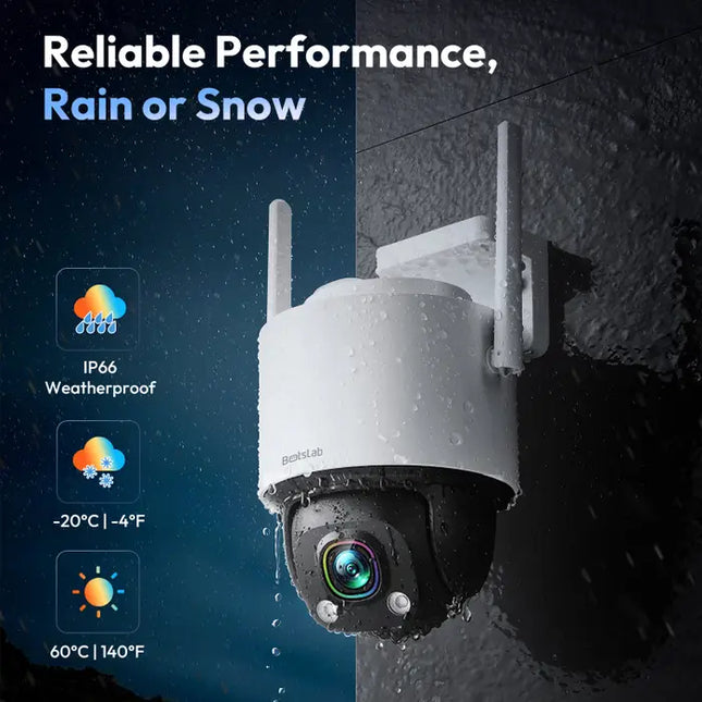 Zevlix W317 Botslab ColorS AI Night Cam-White