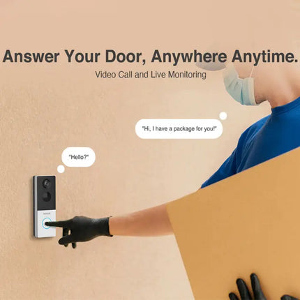 Zevlix  R801 Botslab Video Doorbell-White