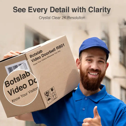 Zevlix  R801 Botslab Video Doorbell-White