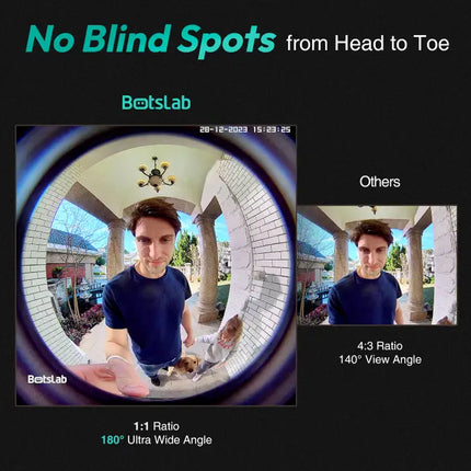 Zevlix  R811 Botslab Video Doorbell 2 Pro-Black