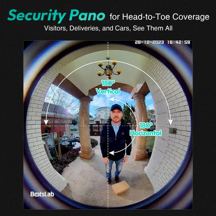 Zevlix  R811 Botslab Video Doorbell 2 Pro-Black