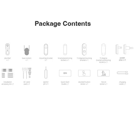 Zevlix  R811 Botslab Video Doorbell 2 Pro-Black