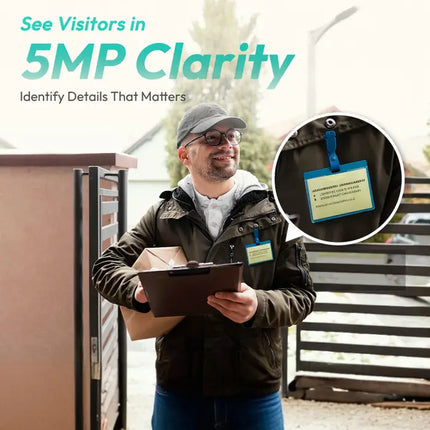 Zevlix  R811 Botslab Video Doorbell 2 Pro-Black