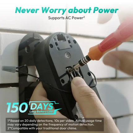 Zevlix  R811 Botslab Video Doorbell 2 Pro-Black
