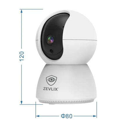 Zevlix  Wifi 360° panoramic monitoring 4MP Indoor Camera