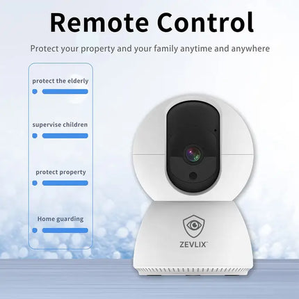 Zevlix  Wifi 360° panoramic monitoring 4MP Indoor Camera
