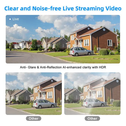 Zevlix  Indoor Security 2.4&5G hz Window Camera