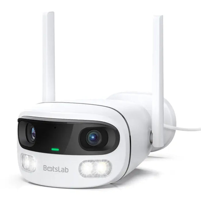 Zevlix W302 Botslab Outdoor Dual-Lens Camera-White