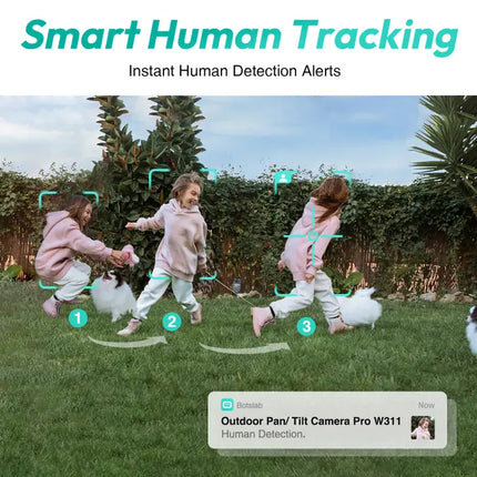 Zevlix W311 Botslab Outdoor Pan/Tilt Camera-White