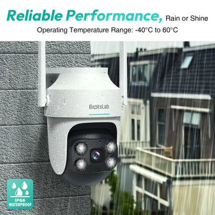 Zevlix  W312 Botslab Outdoor Pan/Tilt Camera Pro-White