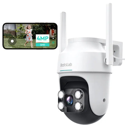 Zevlix  W312 Botslab Outdoor Pan/Tilt Camera Pro-White