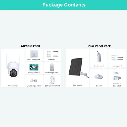 Zevlix  W313 Botslab PT Battery Wi-Fi Camera-White