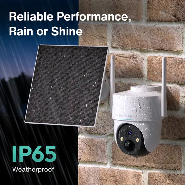 Zevlix  W314 Botslab PT 4G LTE Cellular Camera-White